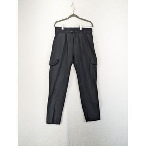 Sovereign‎ Code Men Pants Black Rayon Blend Drawstring Cargo Sweatpants L